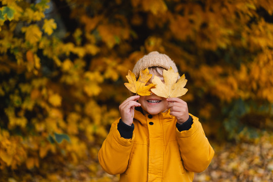 Kind herfst Nijmnegen