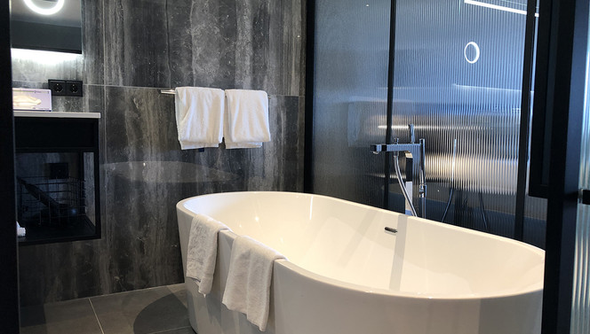 Family suite bathroom
