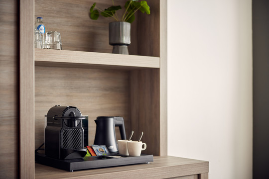 koffiemachine deluxe kamer