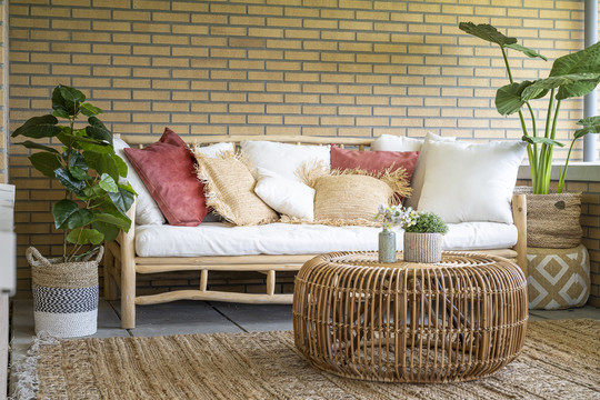 Lounge terras junior suite ibiza hotel cuijk