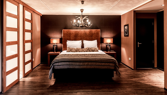Junior suite classic bed bruin 