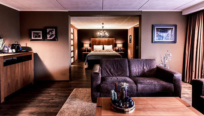 Junior suite classic zitgedeelte bruin
